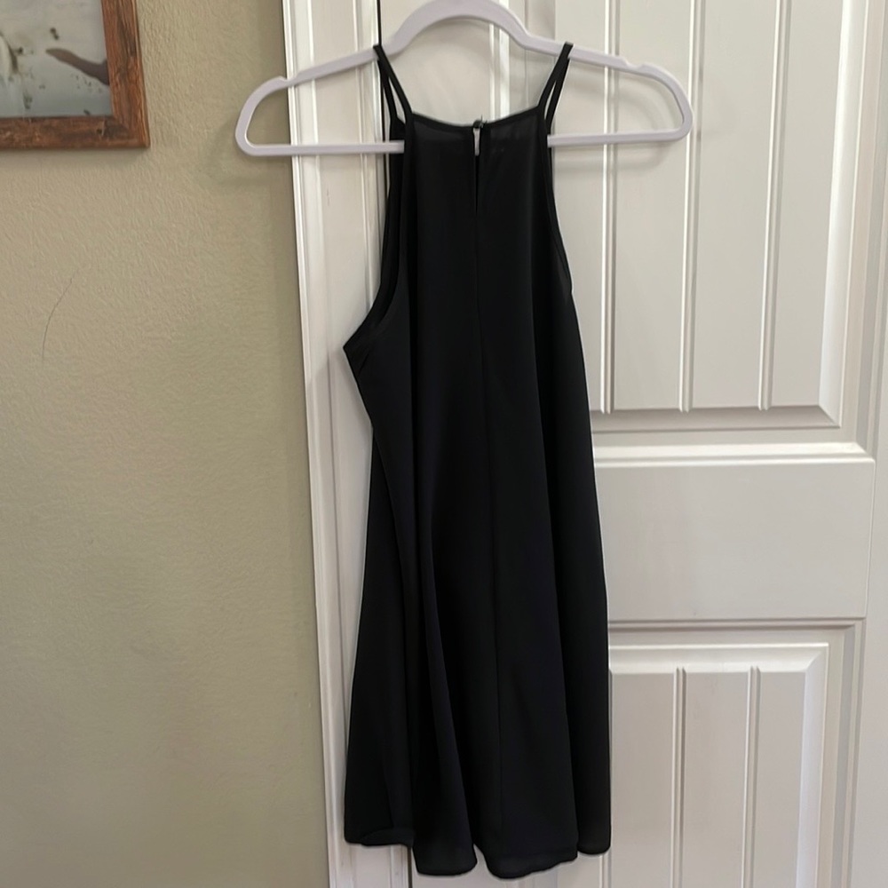 Shein black slip dress.  XS - Picture 2 of 5